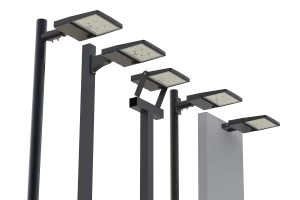 Multiple Installation Brackets for Area Lights